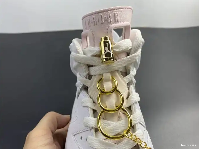 Rep Husky Jordan (W) Retro DH9696-100 Gold Air Hoops 6 0501